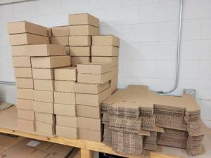 lot 45 image: (150) New Cardboard Boxes - 12 x 9 x 4