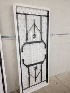 lot 51 image: Poly Folding Table