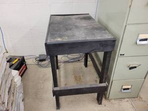 lot 52 image: Small Wood Work Table