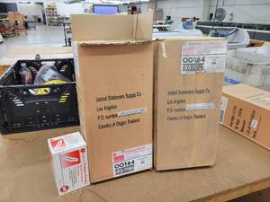 lot 97 image: (20) New 1# Boxes of Rubber Bands - Size 64