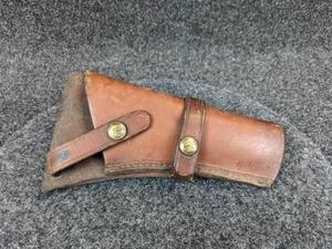lot 538 image: Vintage Bauer Bros. Mfg. Leather Gun Holster - Marked H43