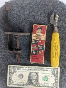 lot 584 image: 10-In-1 Tools, Vintage Can Opener, and Gadget