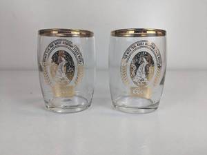 lot 593 image: Set of (2) Vintage Coors 8 oz. Beer Glasses