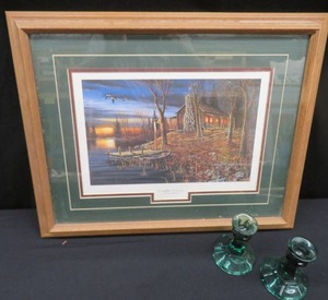 lot 45 image: FRAMED PRINT BY JIM HENSEL