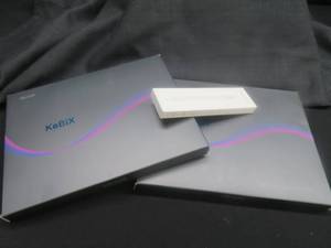 lot 104 image: 2 BRAND NEW KeBIX IPAD TOUCHPAD KEYBOARDS WITH CASES PLUS STYLUS