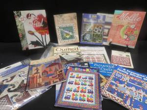 lot 122 image: QUILTING BOOKS