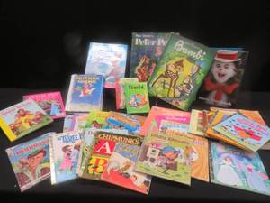 lot 132 image: VINTAGE CHILDRENS BOOKS