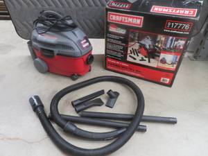 lot 145 image: CRAFTSMAN PORTABLE WET  DRY VAC