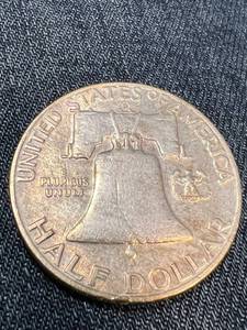 lot 36 image: 1960-D US FRANKLIN HALF DOLLAR