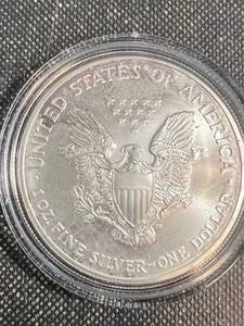 lot 51 image: 2004 AMERICAN SILVER EAGLE IN AIRTITE