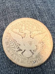 lot 52 image: 1907-O US BARBER HALF DOLLAR