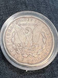 lot 69 image: 1921 -D US MORGAN SILVER DOLLAR IN AIRTITE
