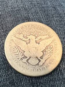 lot 72 image: 1895-S US BARBER HALF DOLLAR