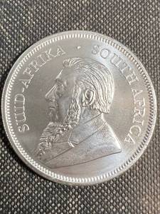 lot 81 image: 2023 KRUGERRAND 1 TROY OZ .999 FINE SILVER