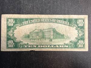 lot 114 image: 1934-A US $10 BANK OF ATLANTA FEDERAL RESERVE NOTE