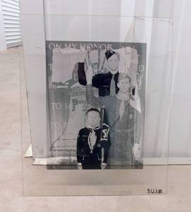 lot 5 image: Lot of  Vintage Glass Color Separation Plates and Negatives