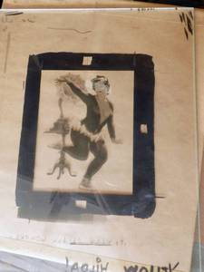 lot 12 image: Large Wood Crate of Vintage Glass Color Separation Plates and Negatives