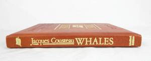 lot 101 image: Vintage 1986 Jacque Cousteau - Whales Special Edition Leather Bound Book