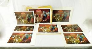 lot 107 image: Lot of Over 200 CM Coolidge Pinched With Four Aces Poker Dogs Prints Including Cabin Still Straight Bourbon Whiskey Ad Prints