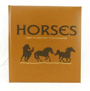 lot 198 image: Lot of 15 Horses - Their Temperament and Elegance Leather Bound Books with Photographs by Gabriele Boiselle