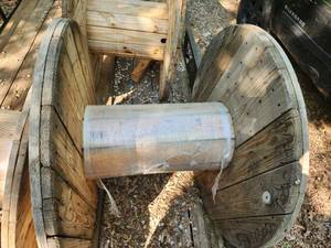 lot 12 image: Commercial Wood Wire Spool 30x41-12