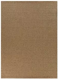 lot 31 image: Hampton Bay Tan 5 ft. x 7 ft. Natural Weave IndoorOutdoor Patio Area Rug
