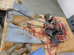 lot 15 image: Boating - Fishing lot - Anchors, Float Device, Weights