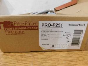 lot 63 image: pfister bath faucet