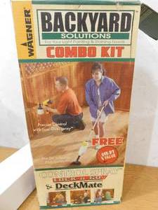 lot 91 image: Wagner Backyard Sprayer Combo Kit