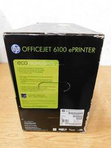 lot 103 image: New HP - Officejet 6100 Network-Ready Wireless ePrinter - Black
