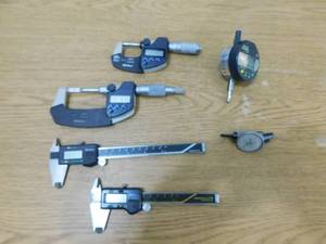 lot 117 image: (6) Mitutoyo Measurement Tools - Precision Tools