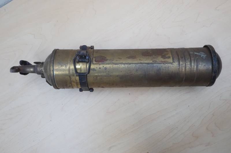 lot 196 image: Antique fire extinguisher