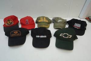 lot 51 image: Advertisement baseball hats