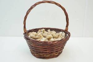 lot 53 image: Basket , wine Corks
