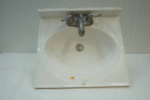 lot 215 image: lavatory sink