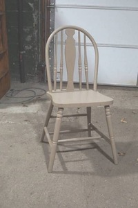 lot 260 image: vintage library chair