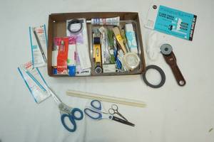 lot 299 image: sewing essentials