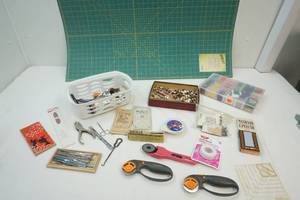lot 308 image: embtoidery, sewing