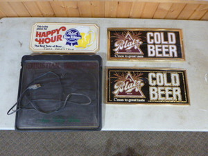 lot 21 image: 4 Bar Signs