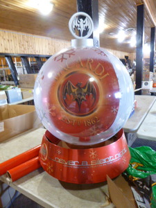 lot 48 image: Bacardi Christmas Display