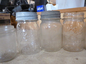 lot 61 image: Vintage Canning Jars
