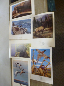 lot 98 image: Large Stack of Art Prints
