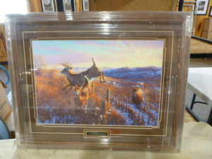 lot 101 image: Zone 2 Muzzleloader Framed Print by Michael Sieve