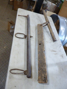 lot 109 image: 2 Vintage Ox Yokes