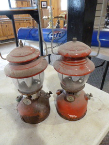 lot 112 image: 2 Coleman Lanterns