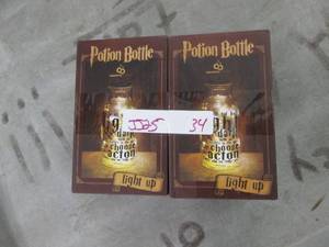 lot 34 image: 2 harry potter potion bottles new ...