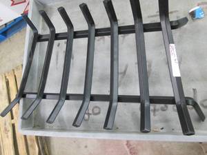 lot 19 image: fireplace log holder...