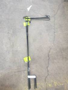 lot 39 image: 4 metal garden flag stands ...