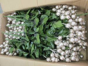 lot 71 image: case of glittery berry bushes...