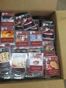 lot 76 image: box of wax melts ...